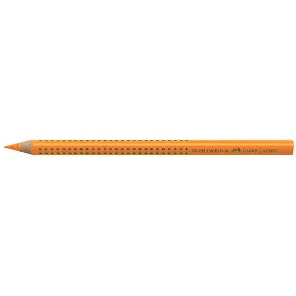 Faber-Castell 1148 Markier-Farbstift Orange – Rundspitze, 1–5 mm, radierbar, FSC