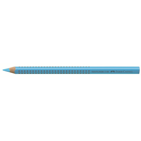 Faber-Castell Markier-Farbstift blau – Rundspitze, 1–5 mm, radierbar, FSC