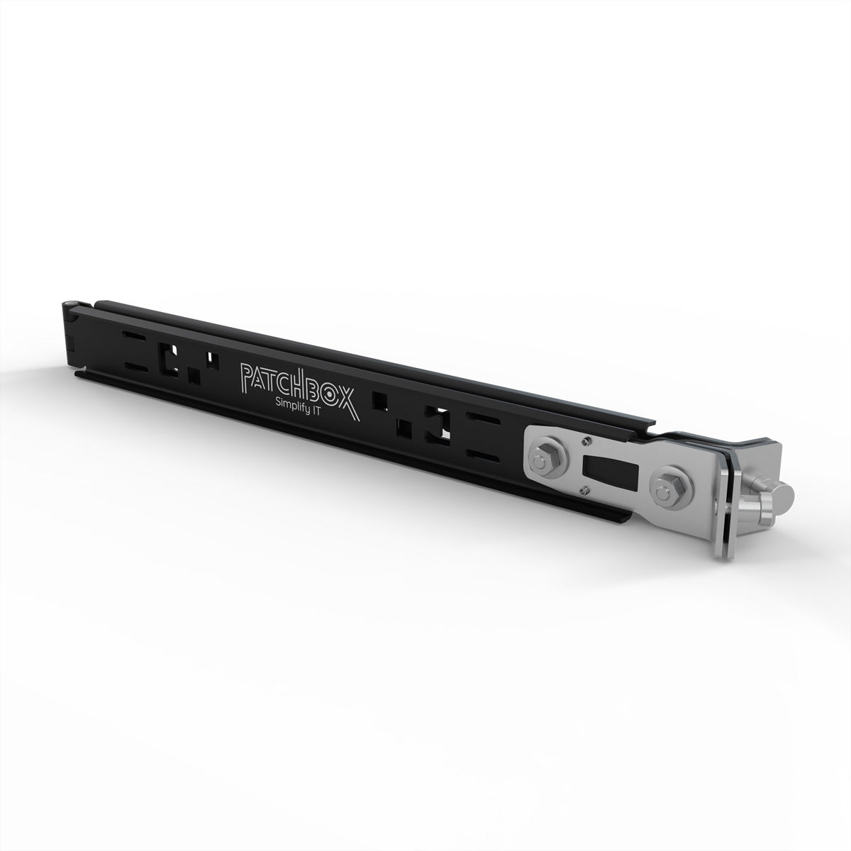 PATCHBOX Setup.exe – Installationswerkzeug – 19" Rack, 1U, bis 50 kg, Schwarz