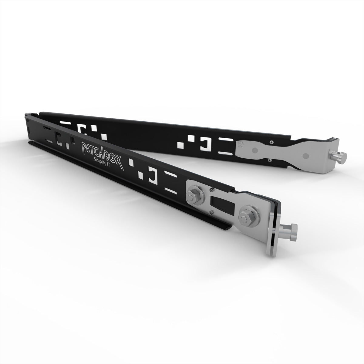 PATCHBOX Setup.exe – Installationswerkzeug – 19" Rack, 1U, bis 50 kg, Schwarz