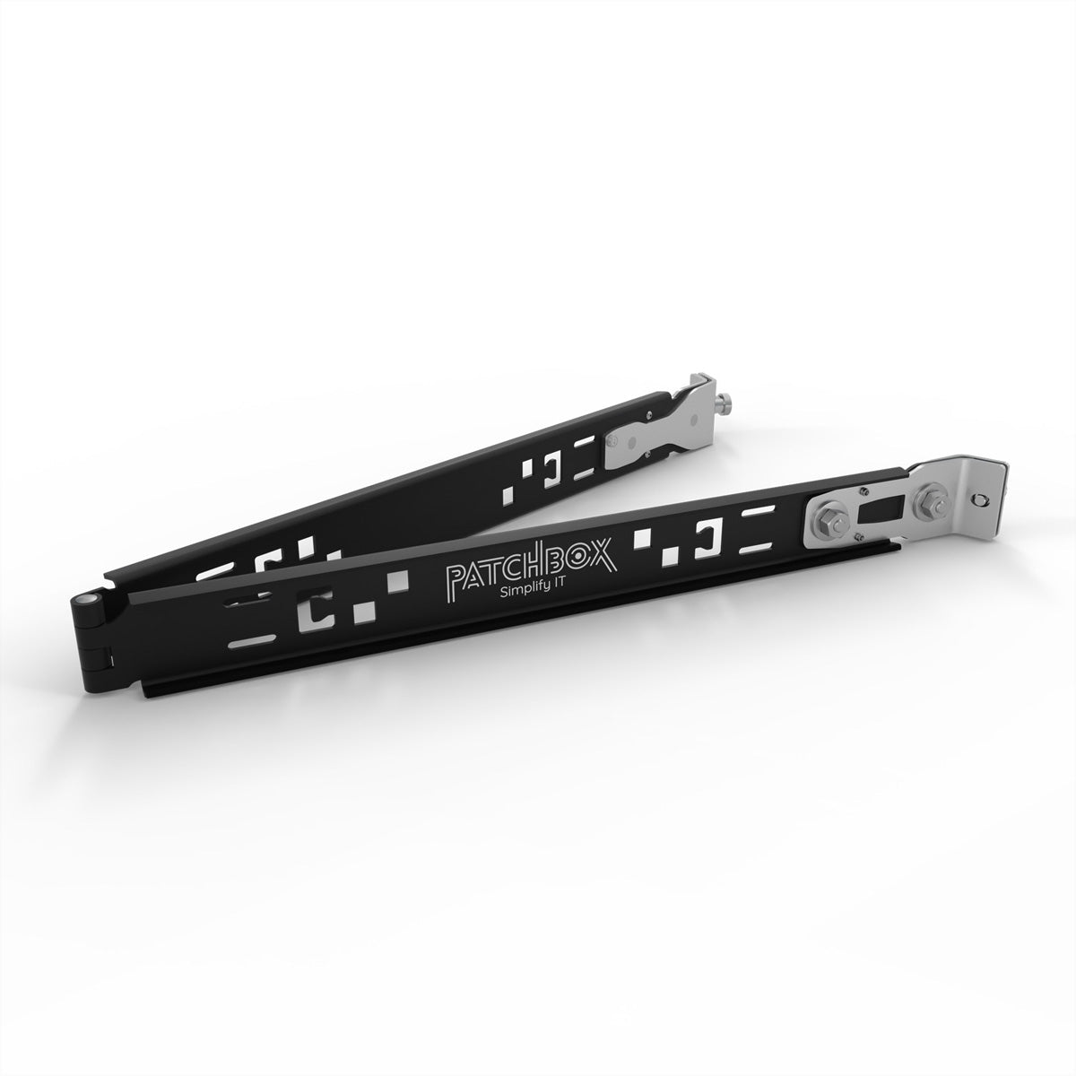 PATCHBOX Setup.exe – Installationswerkzeug – 19" Rack, 1U, bis 50 kg, Schwarz
