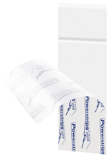 Tesa Montageband Powerstrips, für Spiegel – transparent, bis 1 kg