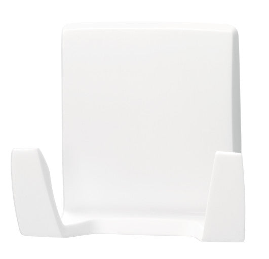 tesa Powerstrips Waterproof Wave Doppelhaken – Klebemontage – 6,7 × 6 × 3,2 cm – Weiss – Kunststoff