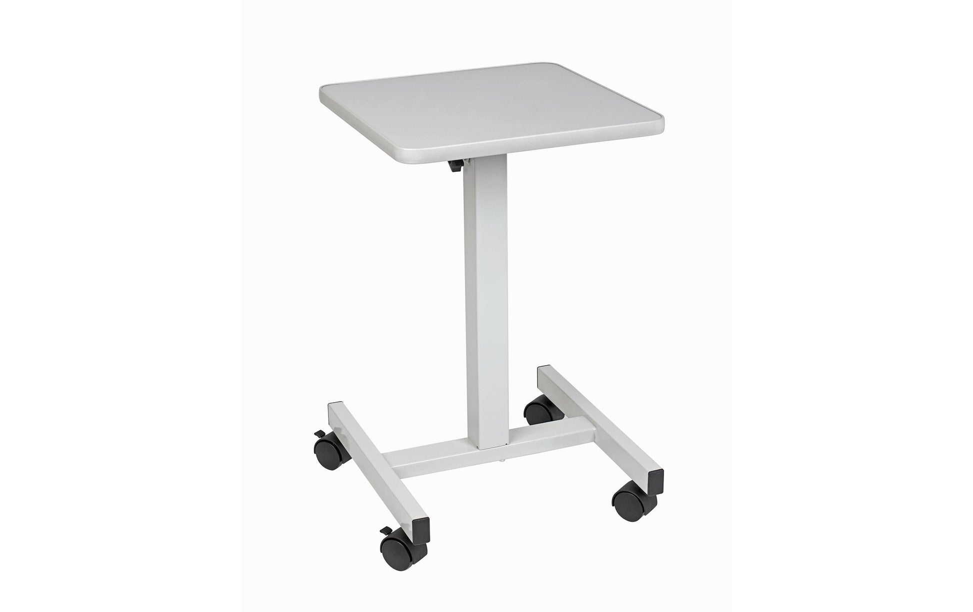MAUL Projektionswagen – höhenverstellbar 64–100 cm, Tragkraft 20 kg, 4 Rollen (2 feststellbar), grau