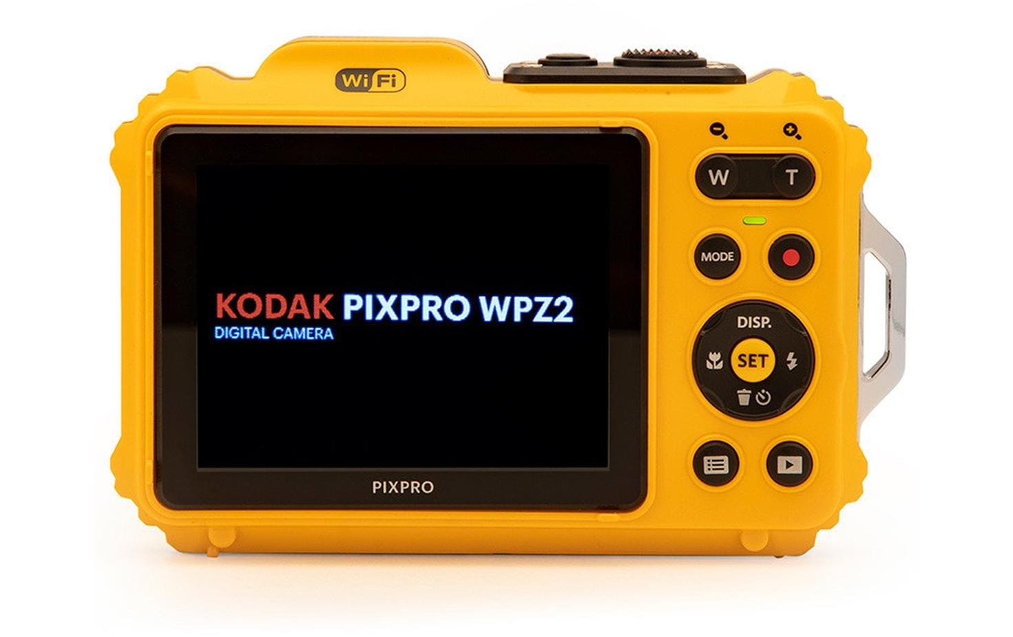 Kodak WPZ2 – Outdoor-Kompaktkamera, 16,3 MP 1/2,3", 1080p, 4× opt. Zoom, Gelb
