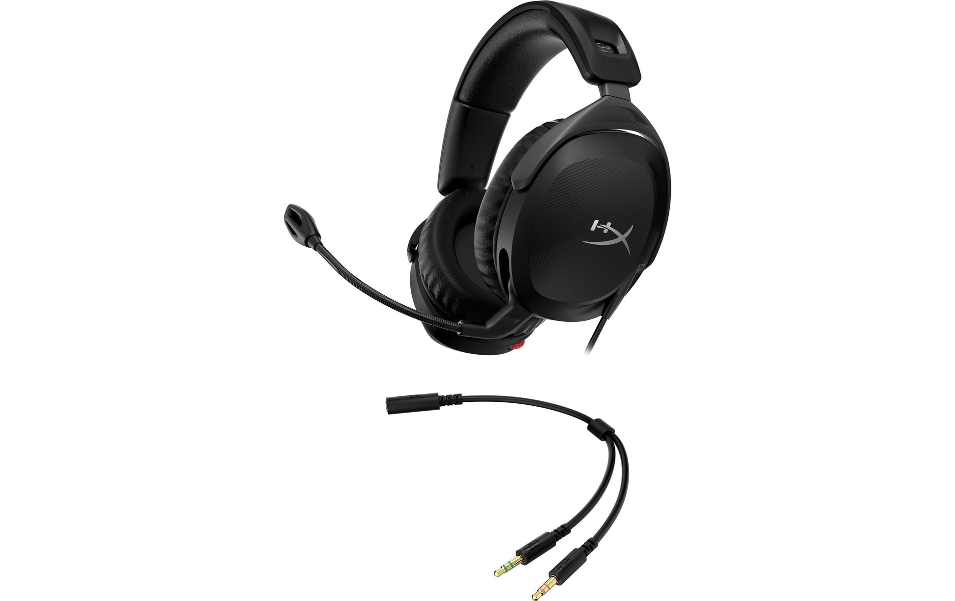 HyperX Cloud Stinger 2 – Gaming-Headset, Over-Ear – 3,5 mm Klinke, Surround-Sound, Stummschaltung – Schwarz