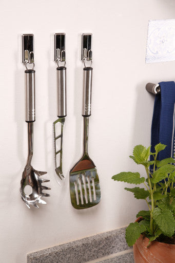 TESA Haken – Kunststoff – metallisch – 2 kg – 2 Stück
