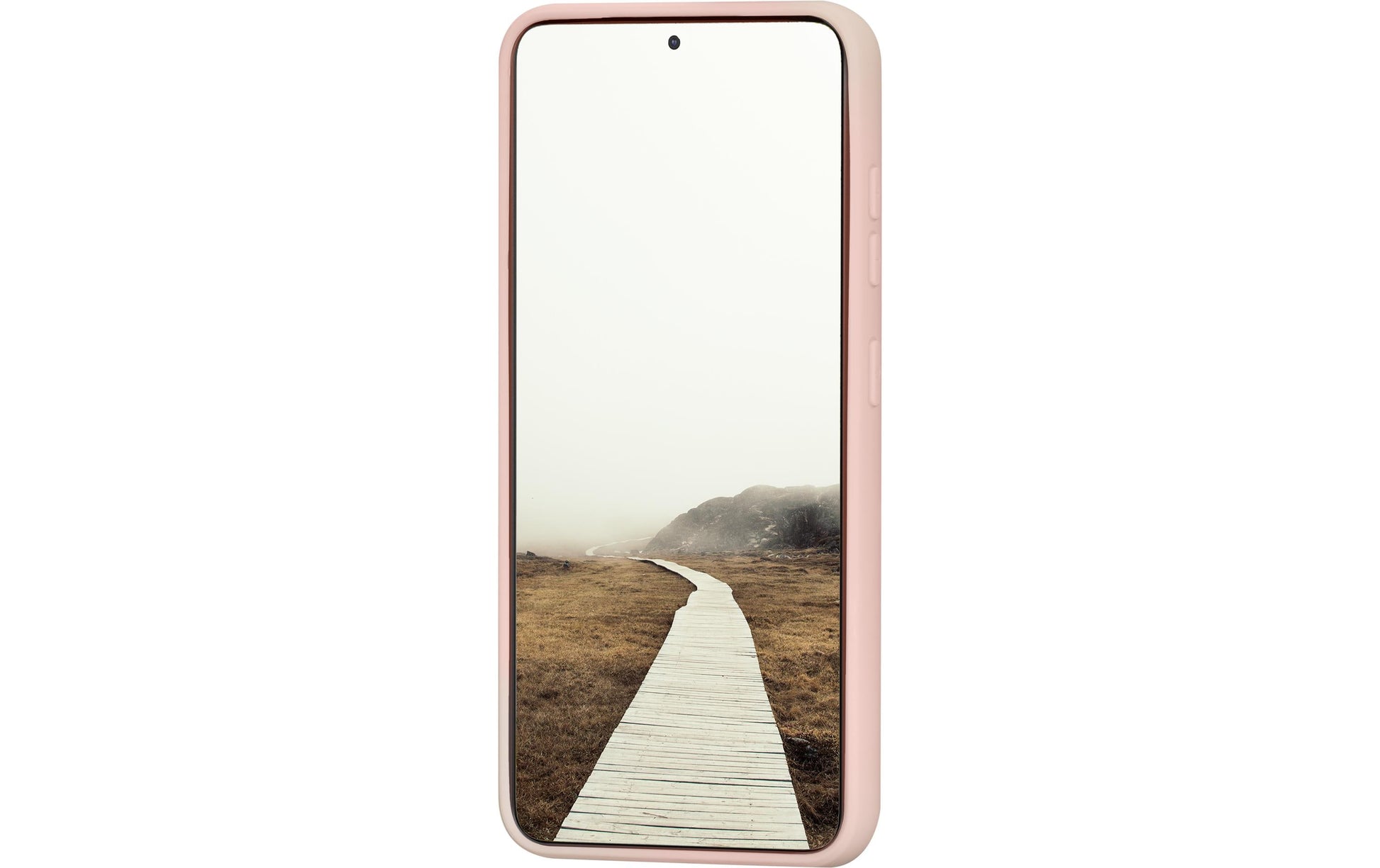 dbramante1928 Greenland – Backcover – für Samsung Galaxy S23, Recycling-Kunststoff, Pink Sand
