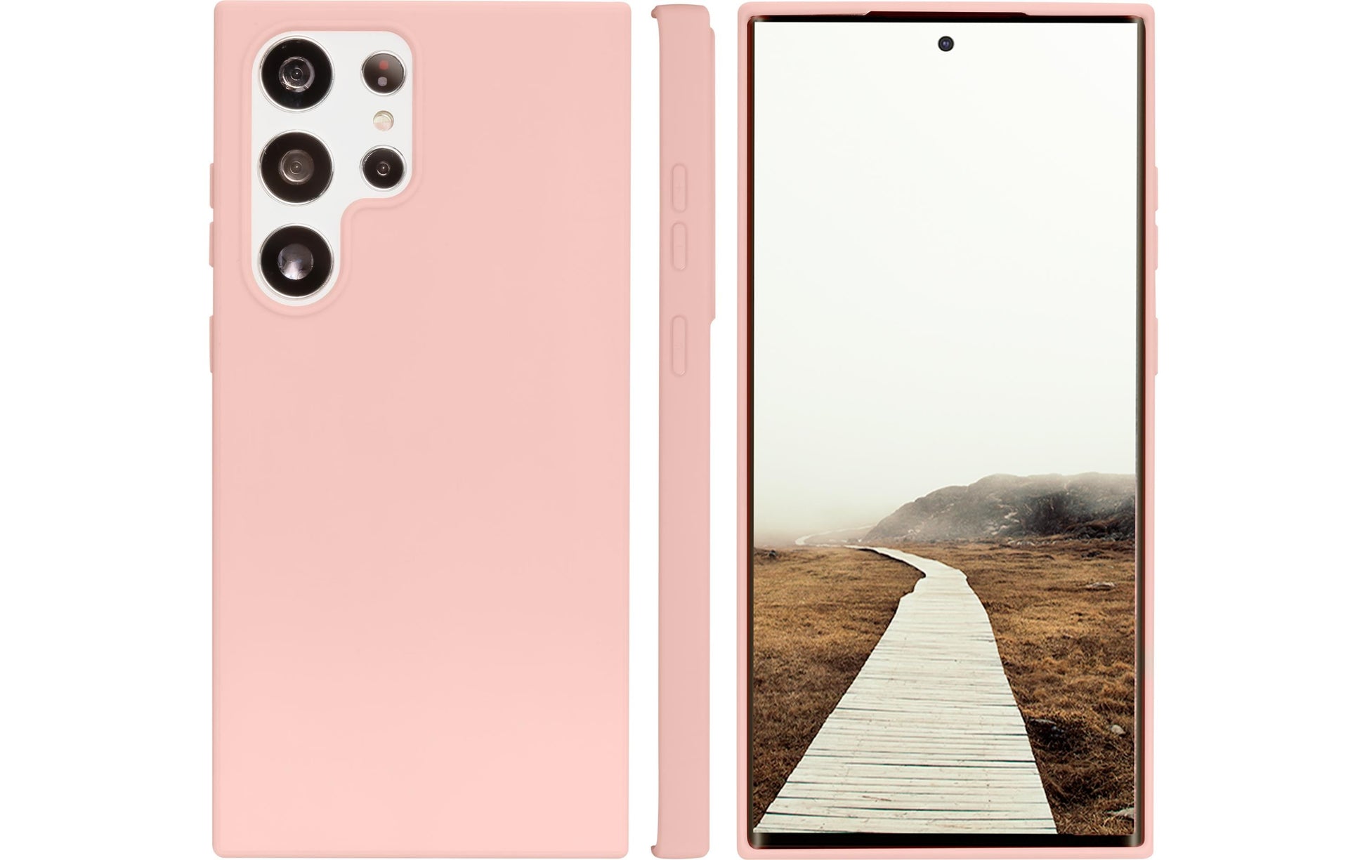 dbramante1928 Backcover – für Samsung Galaxy S23 Ultra – Pink Sand