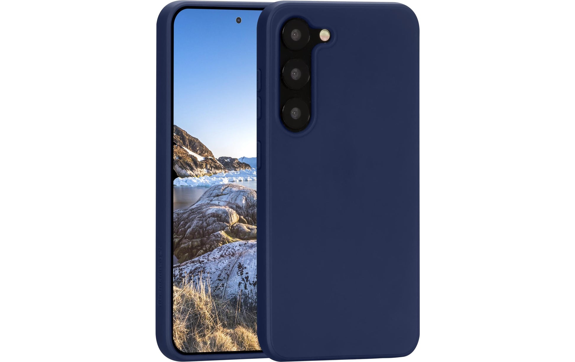 dbramante1928 Greenland Backcover – für Samsung Galaxy S23+, Recycling-Kunststoff, Pacific Blue