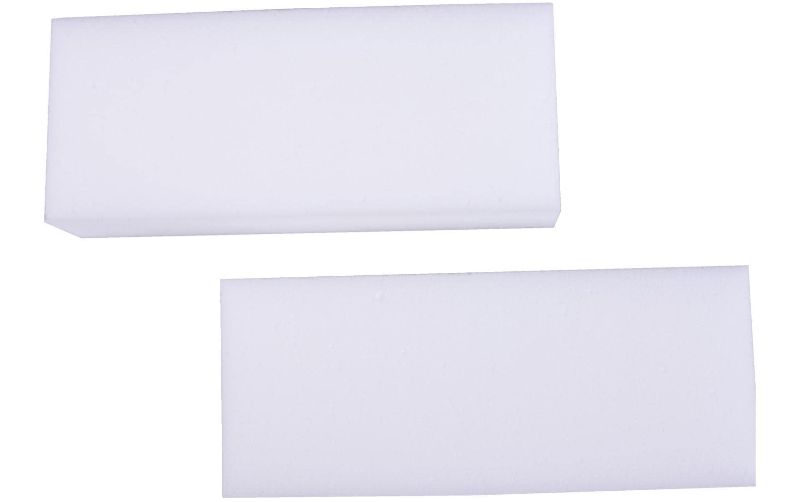 Edi Baur Fleckenradierer – Melamin, 5,4 × 2,9 × 13,1 cm, weiss, 2 Stk.