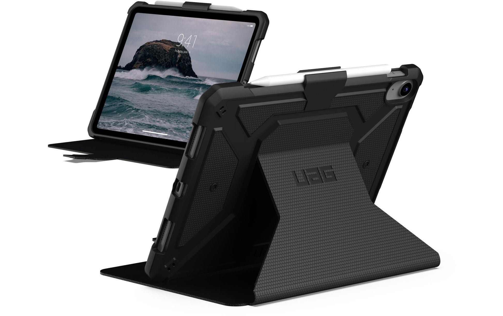 Urban Armor Gear UAG Metropolis Tablet-Hülle für iPad 10,9" (10. Gen.) – Schwarz