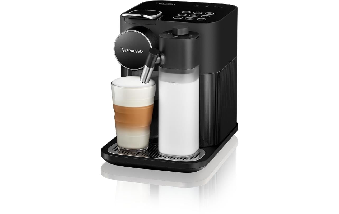 De’Longhi Gran Lattissima Kapselmaschine – für Nespresso-Kapseln, 19 bar, 1,3 l, Schwarz