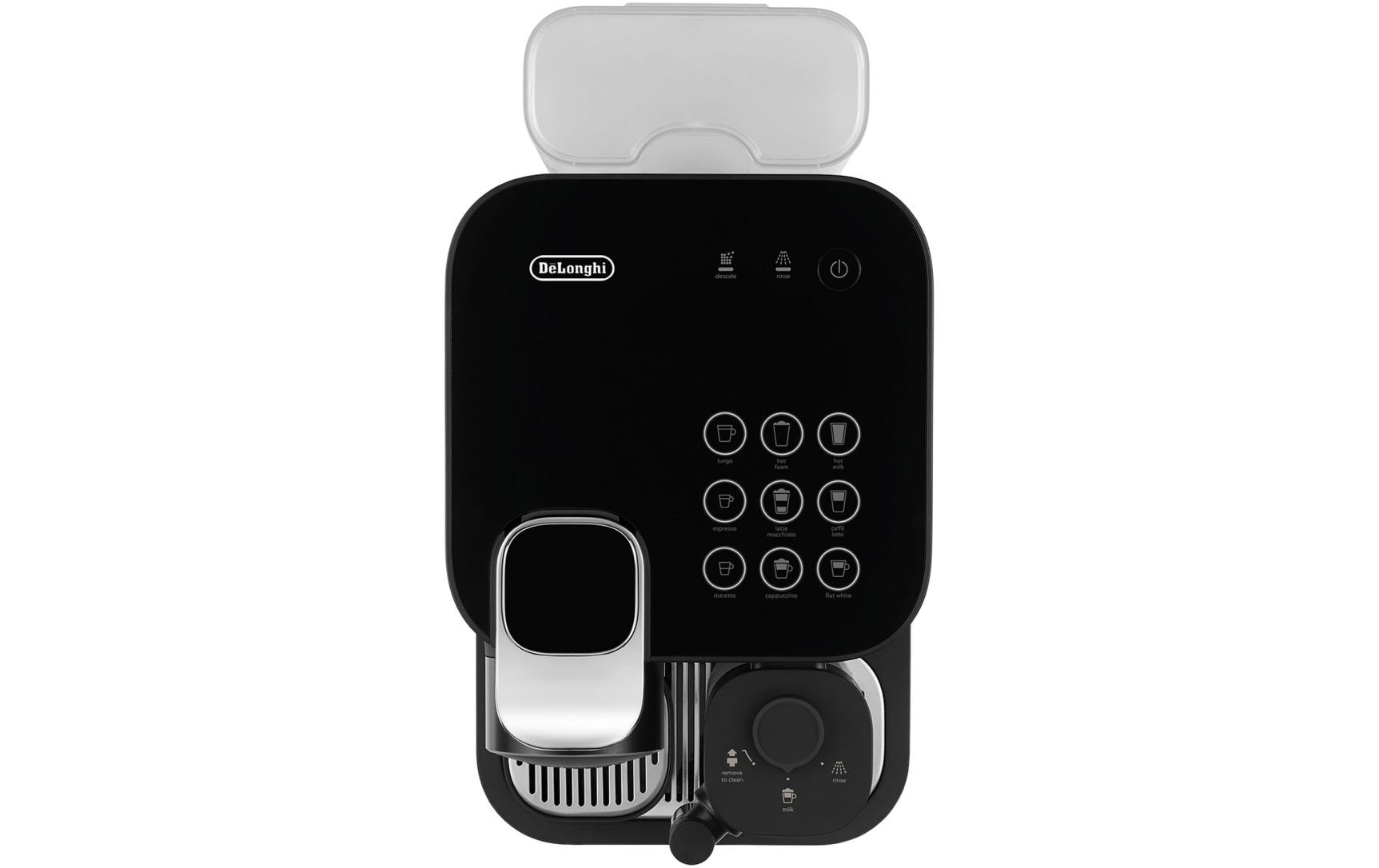 De’Longhi Gran Lattissima Kapselmaschine – für Nespresso-Kapseln, 19 bar, 1,3 l, Schwarz
