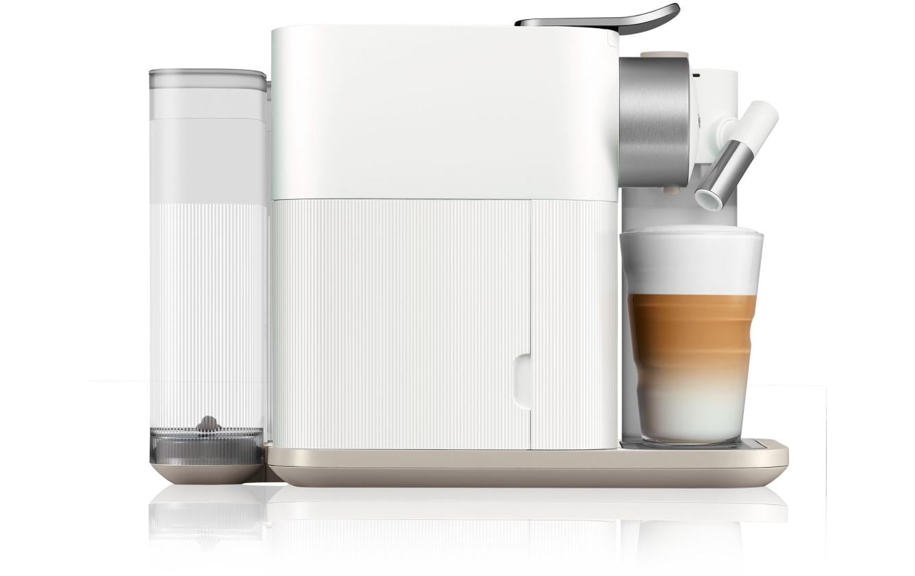De’Longhi Gran Lattissima Kapselmaschine – für Nespresso-Kapseln, 19 bar, 1,3 l, Weiss