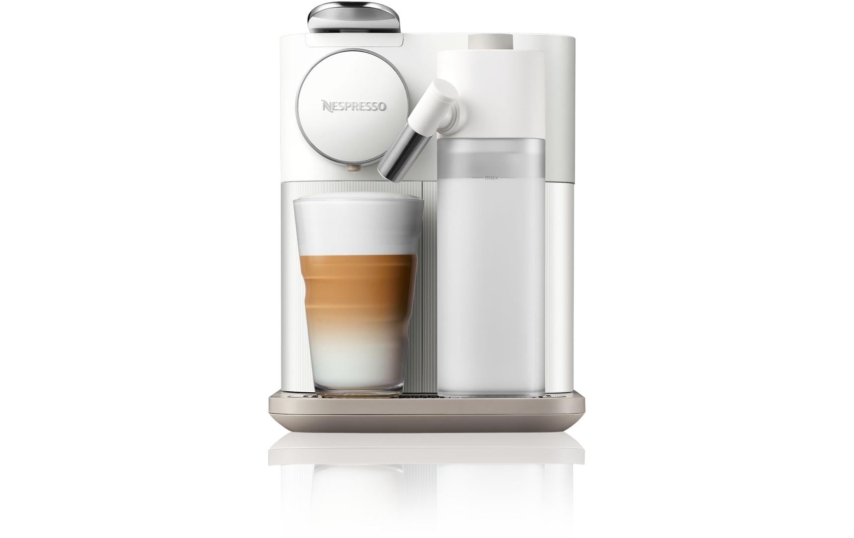 De’Longhi Gran Lattissima Kapselmaschine – für Nespresso-Kapseln, 19 bar, 1,3 l, Weiss