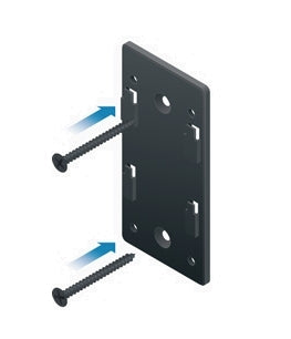 Ubiquiti POE-WM Wandhalterung – für POE-24-12W, POE-24-12W-G – schwarz