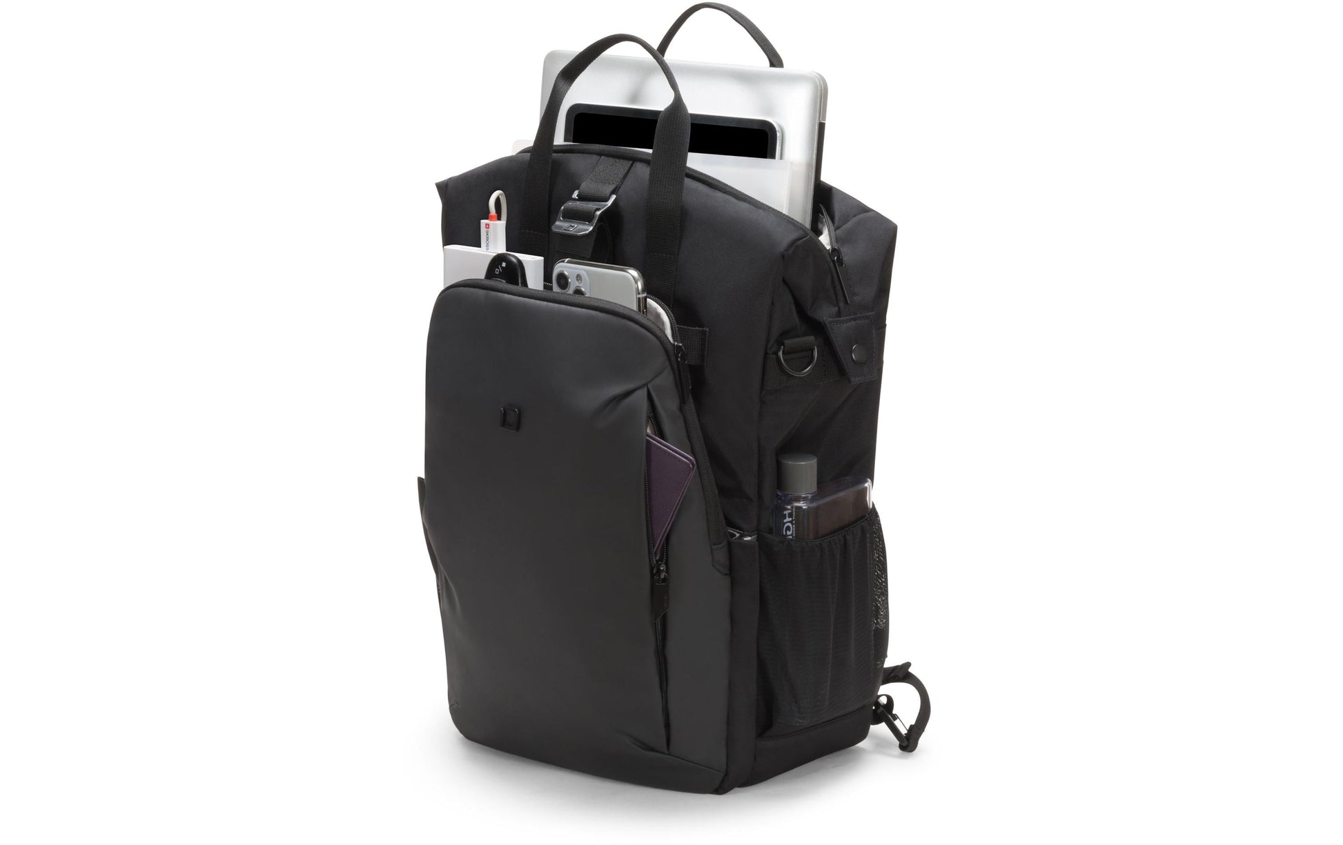 DICOTA Notebook-Rucksack bis 15" – für Microsoft Surface, mit Tabletfach – Schwarz
