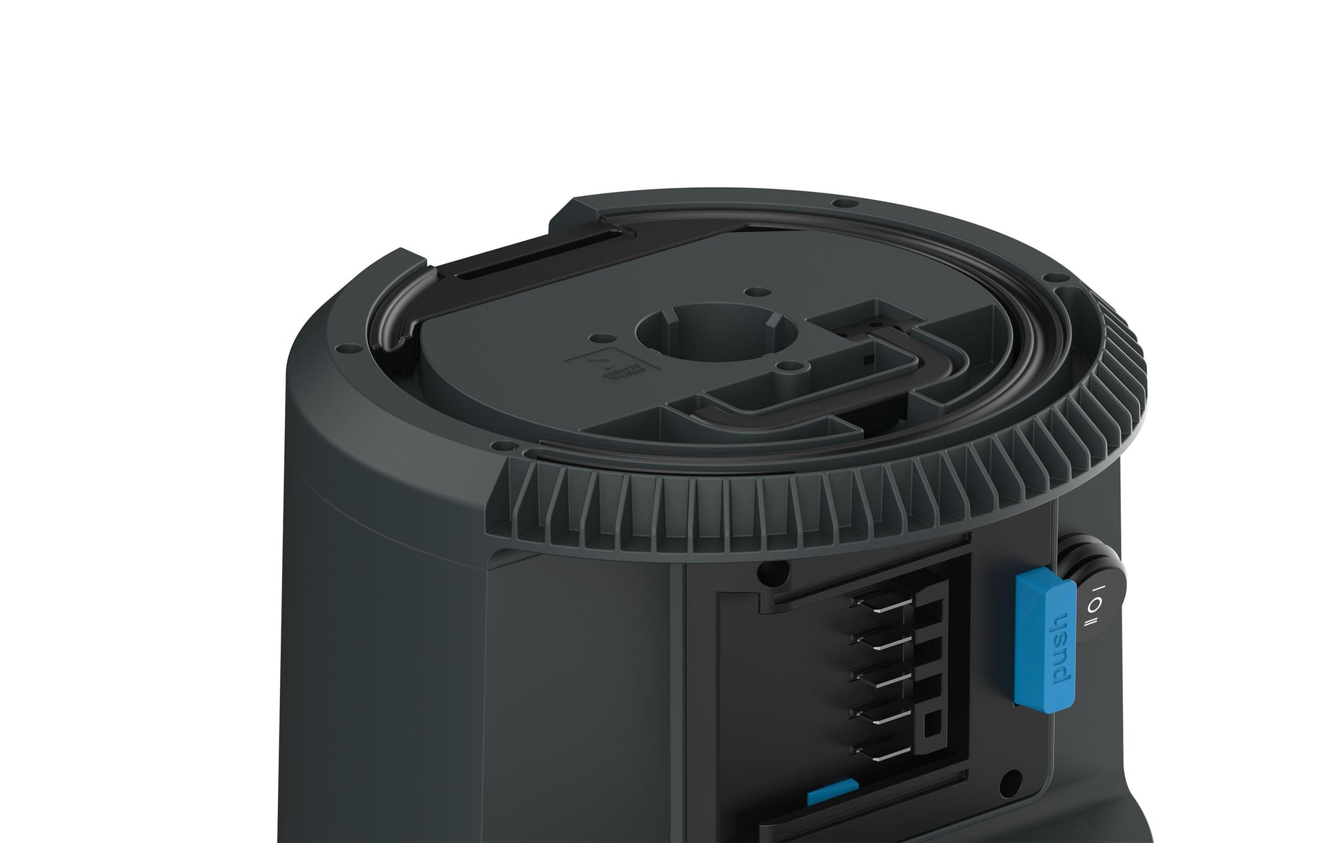 SCANGRIP Arbeitsstrahler – 6'000 lm, 54 W – 6000 K – IP54 – Akkubetrieb, für CAS – Haken – Schwarz