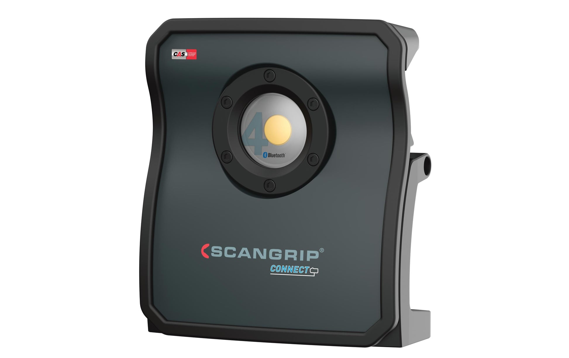 SCANGRIP Arbeitsleuchte Nova 4 Connect – 4000 lm, 30 W, IP65, Akku/Netz, dimmbar – Schwarz