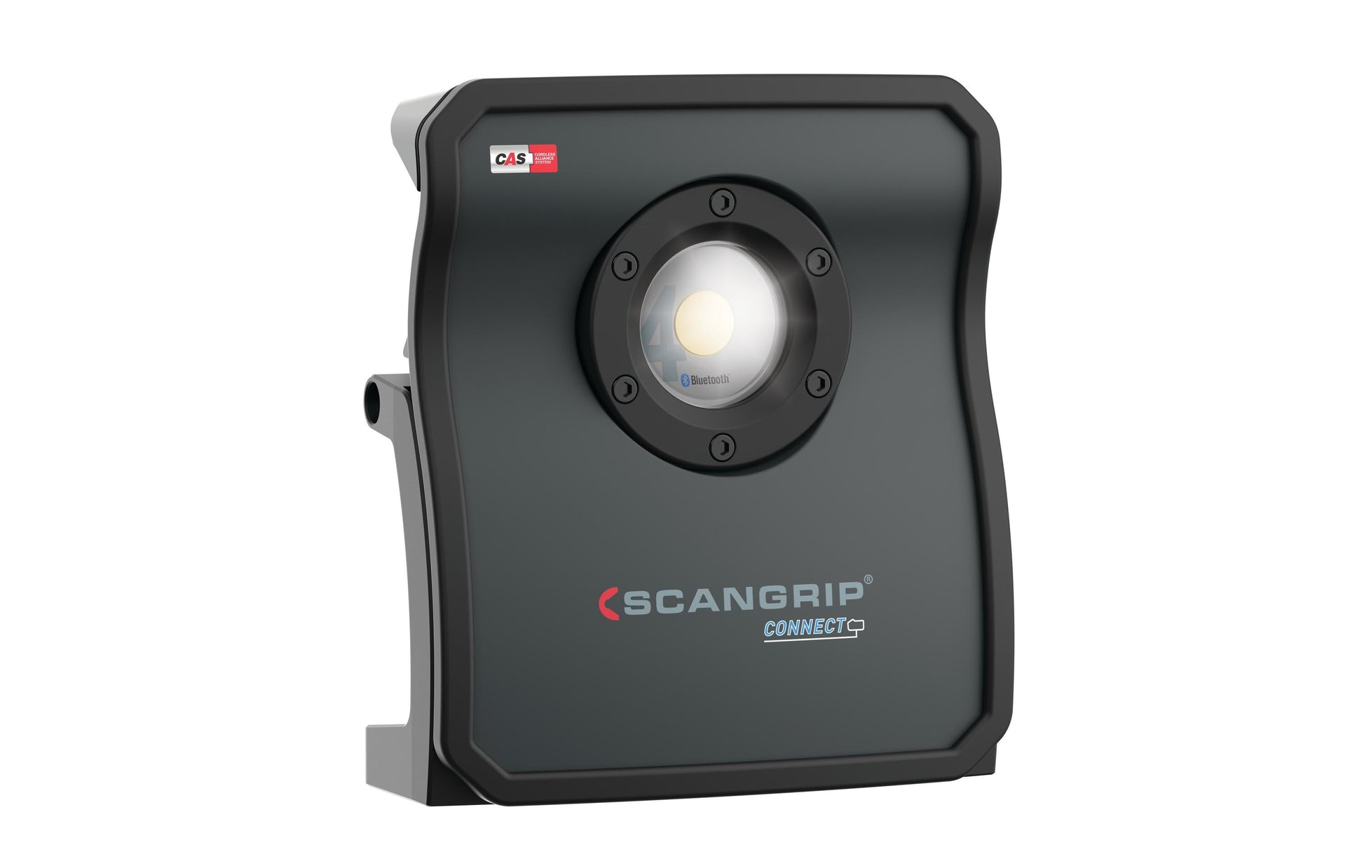 SCANGRIP Arbeitsleuchte Nova 4 Connect – 4000 lm, 30 W, IP65, Akku/Netz, dimmbar – Schwarz