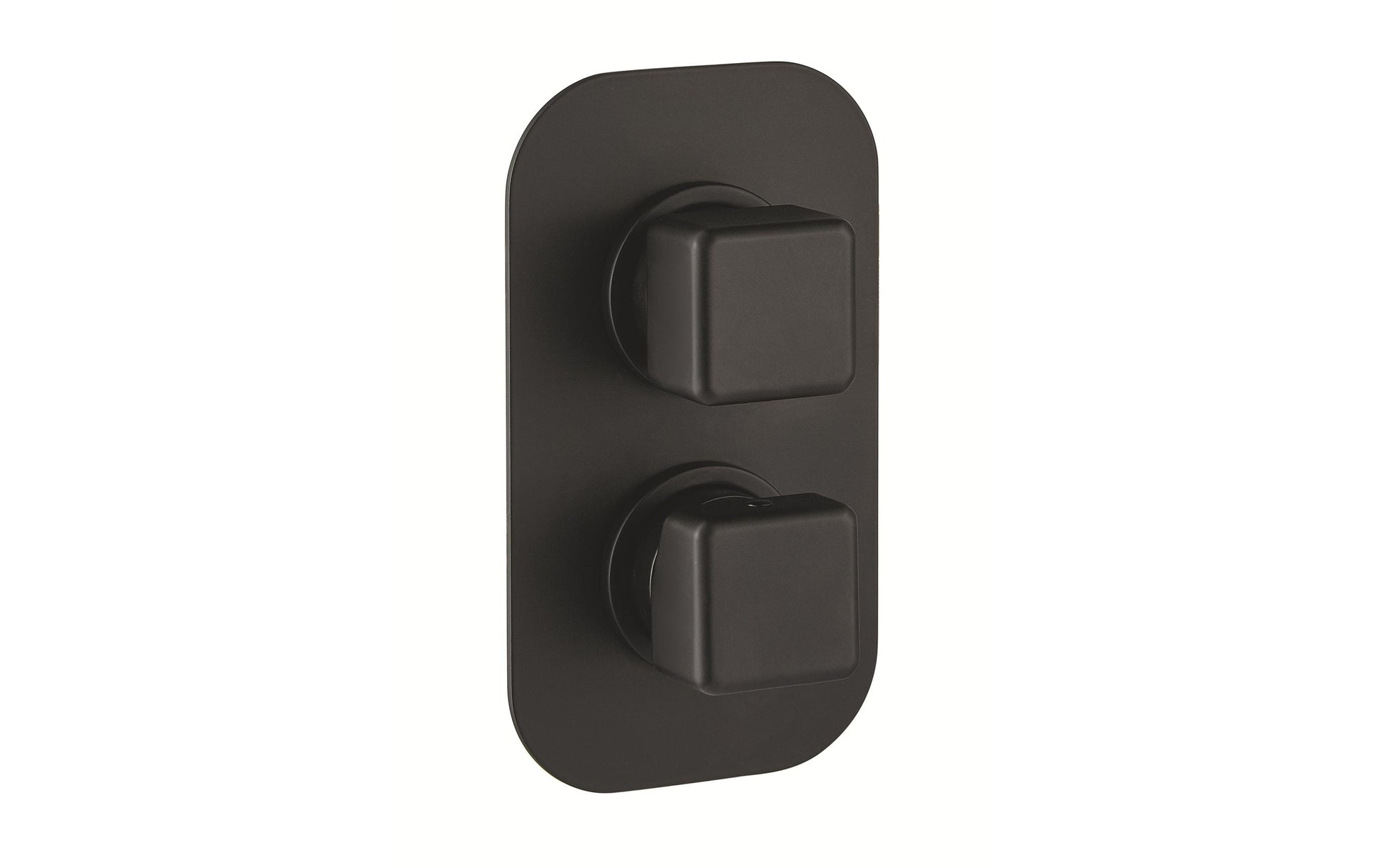 Webert ONE-X Unterputz-Badebatterie – Einhebelmischer, Metall, Schwarz matt