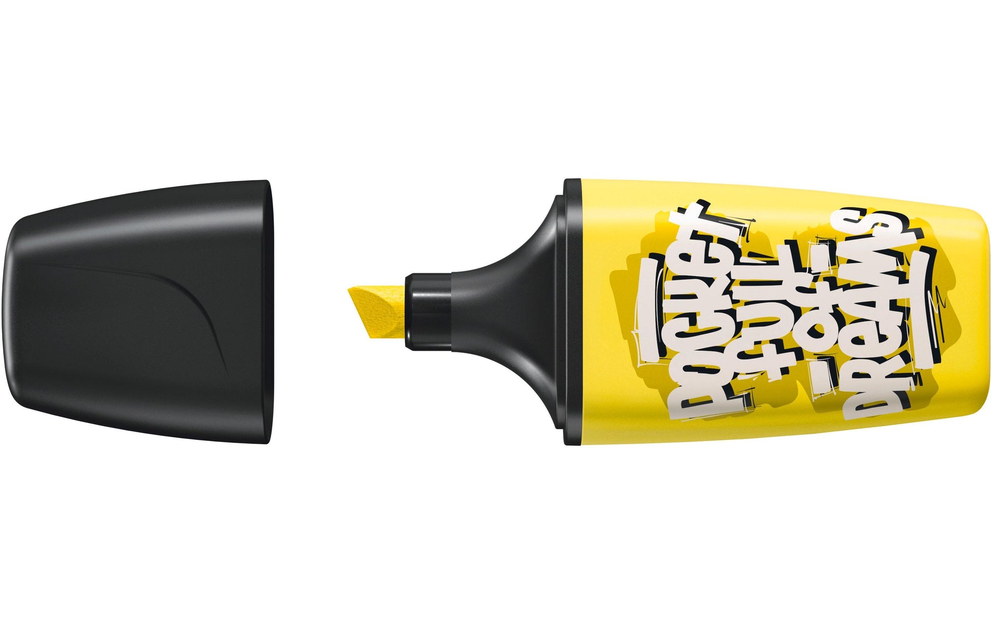 STABILO BOSS Mini Textmarker – Gelb, Keilspitze 2–5 mm