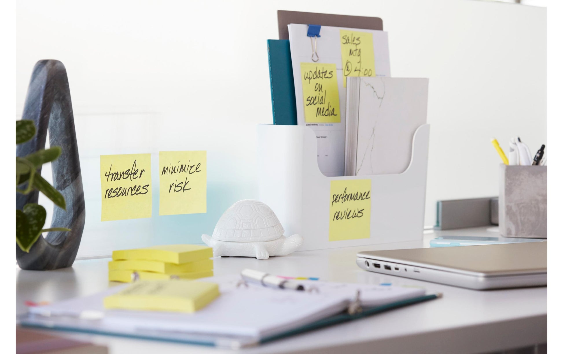 Post-it Haftnotizen Z-Notes – 76×127 mm – Gelb, 12×90 Blatt, PEFC