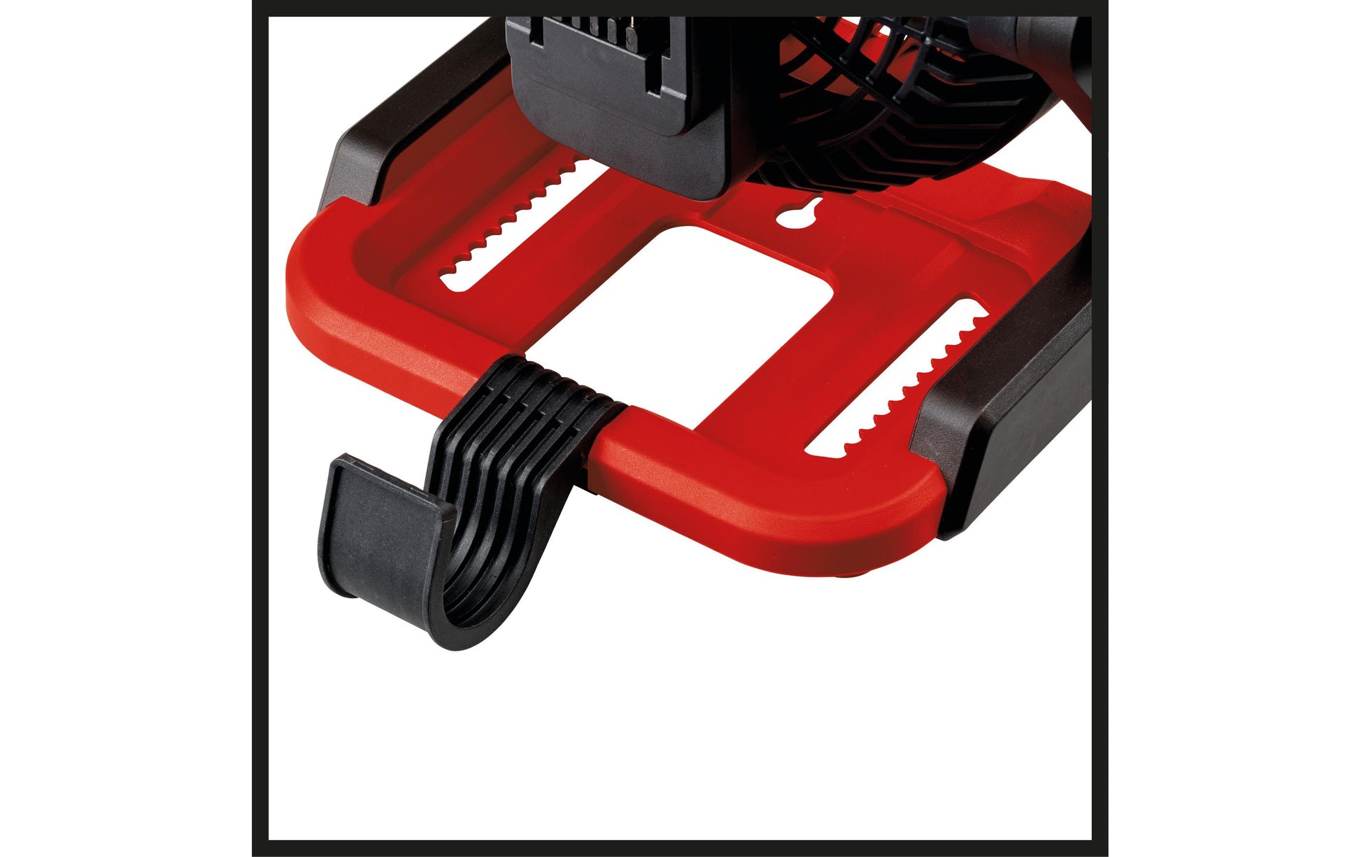 Einhell Tischventilator GE-CF 18/2200 Li So – 18 cm, 3 Stufen, Rot