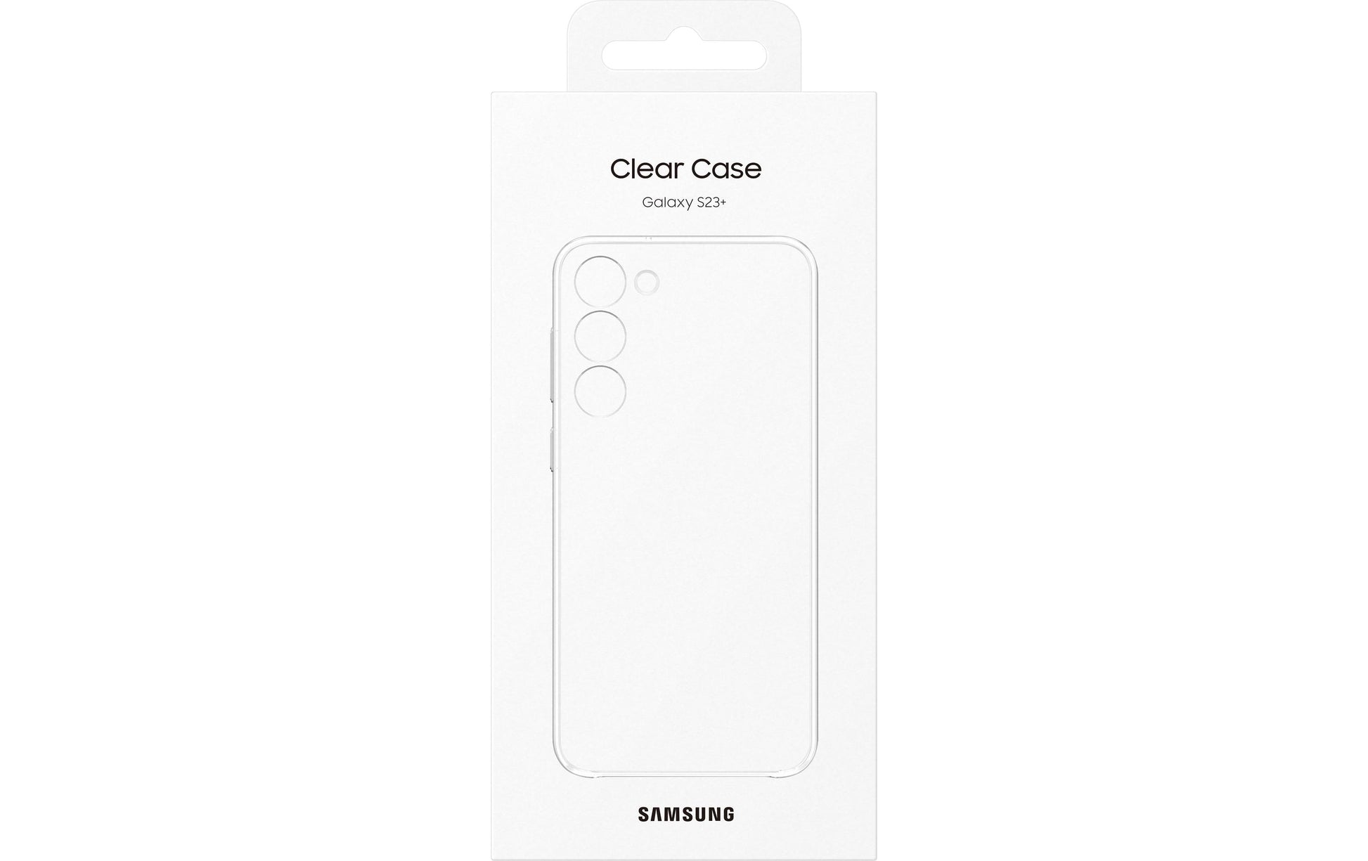 Samsung Backcover – für Samsung Galaxy S23+ – transparent – TPU