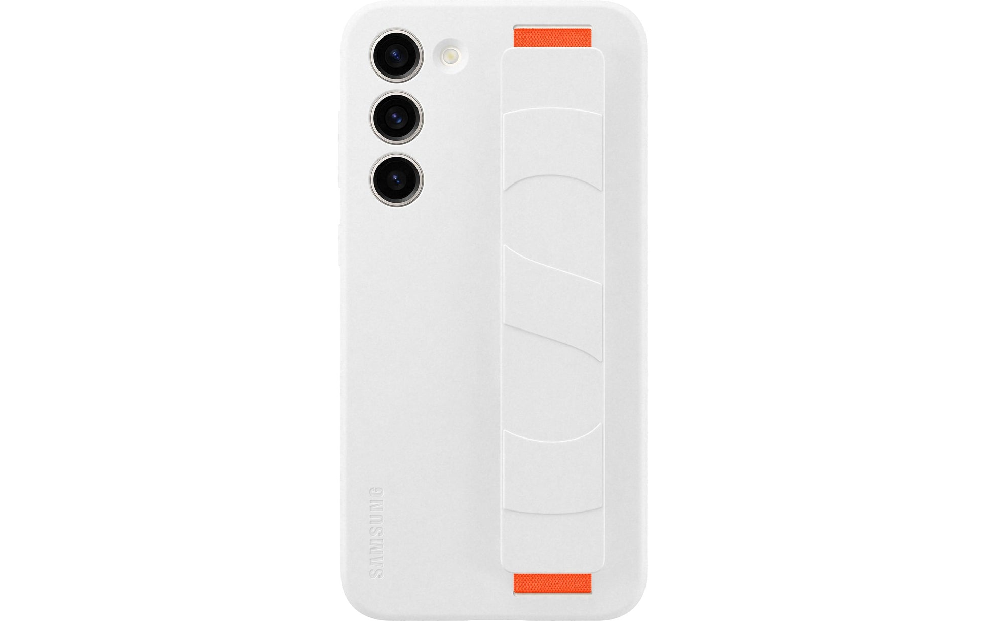 Samsung Backcover – für Samsung Galaxy S23+ – weiss – Silikon, stossfest, kratzresistent