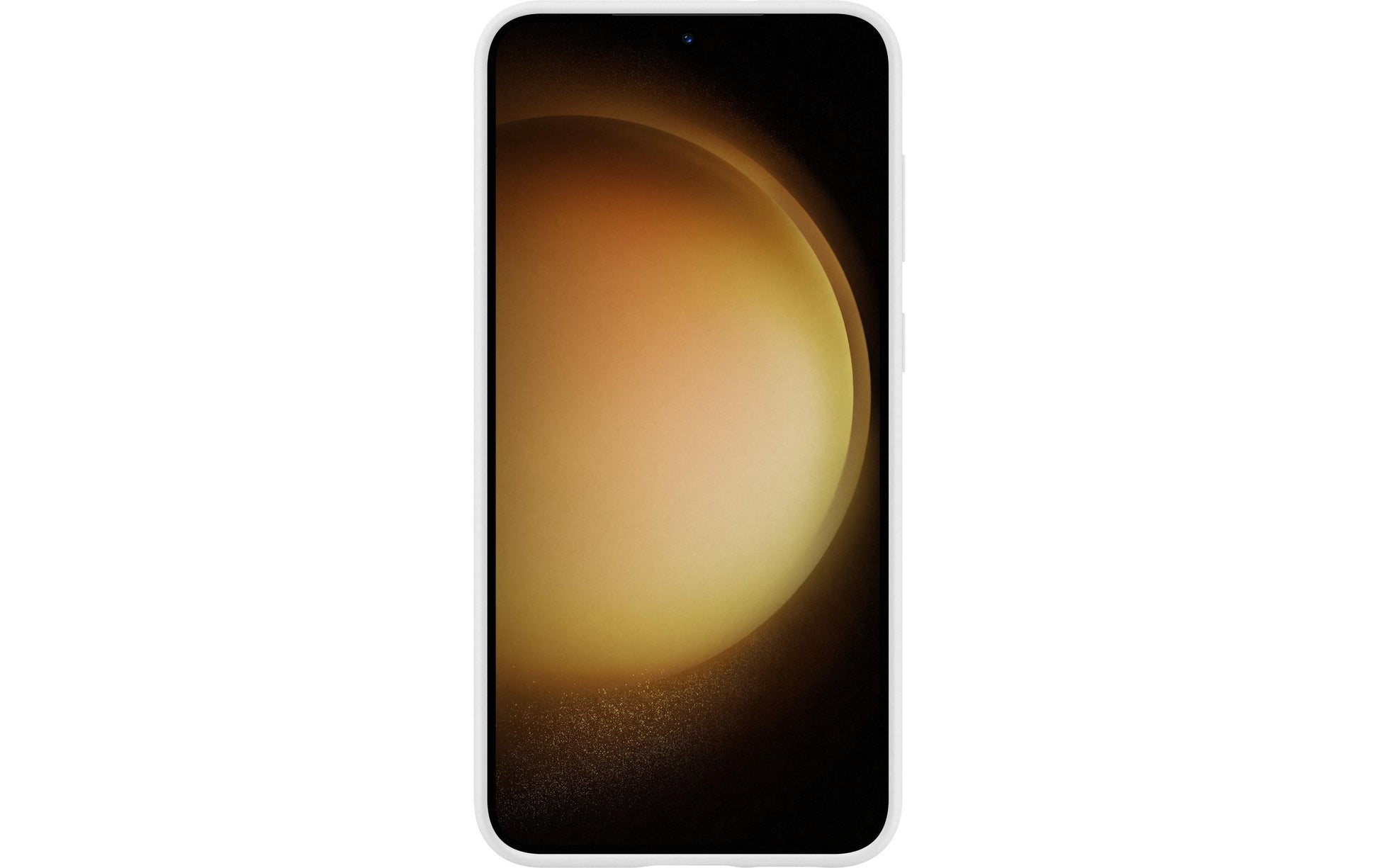 Samsung Backcover – für Samsung Galaxy S23+ – weiss – Silikon, stossfest, kratzresistent