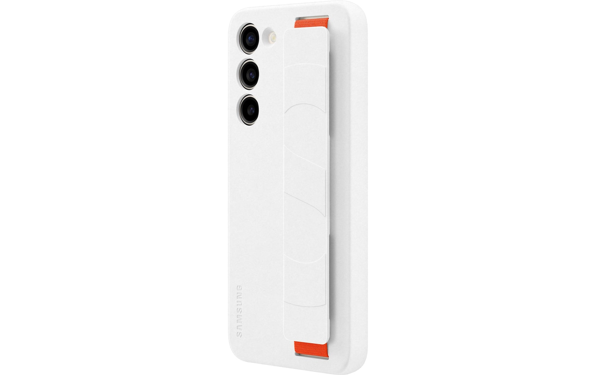 Samsung Backcover – für Samsung Galaxy S23+ – weiss – Silikon, stossfest, kratzresistent