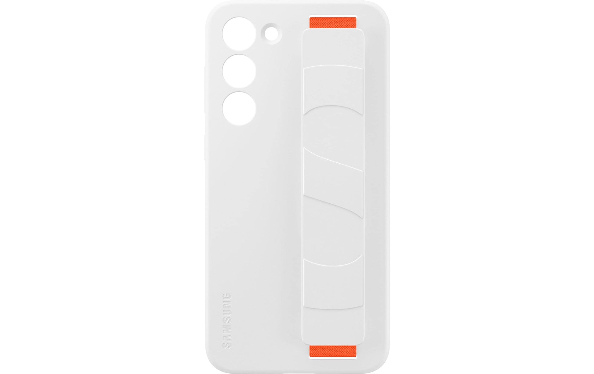 Samsung Backcover – für Samsung Galaxy S23+ – weiss – Silikon, stossfest, kratzresistent