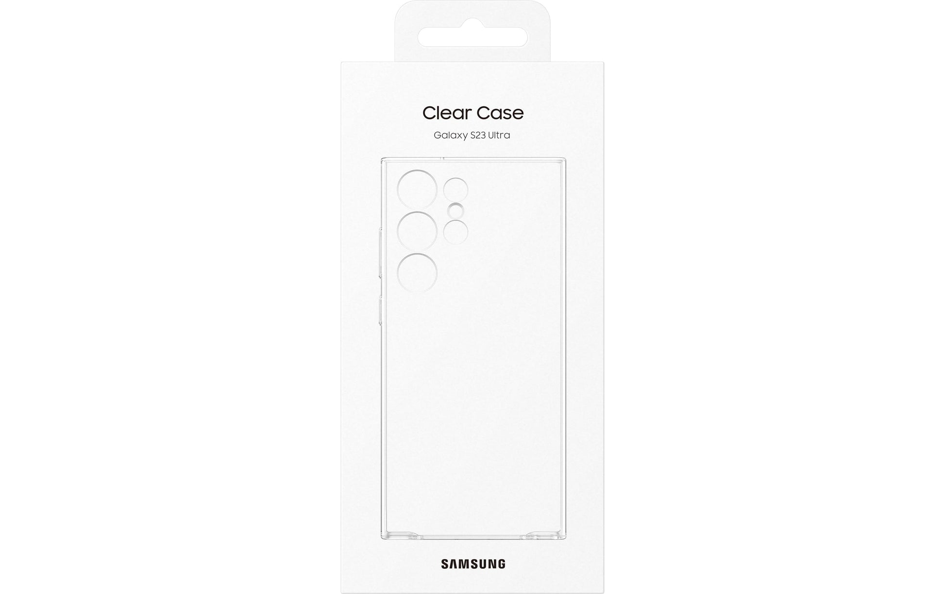 Samsung Backcover – für Samsung Galaxy S23 Ultra – transparent – TPU