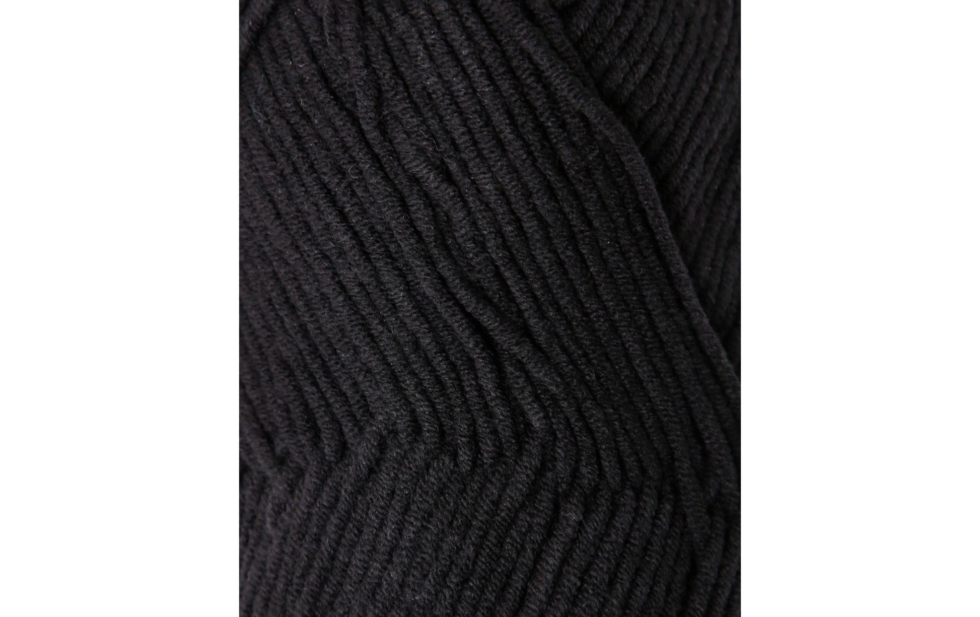 lalana Comfort Garn Schwarz – 100 g, 160 m, Nadel 3 mm, 55% Baumwolle/45% Polyacryl, 1 Stk.