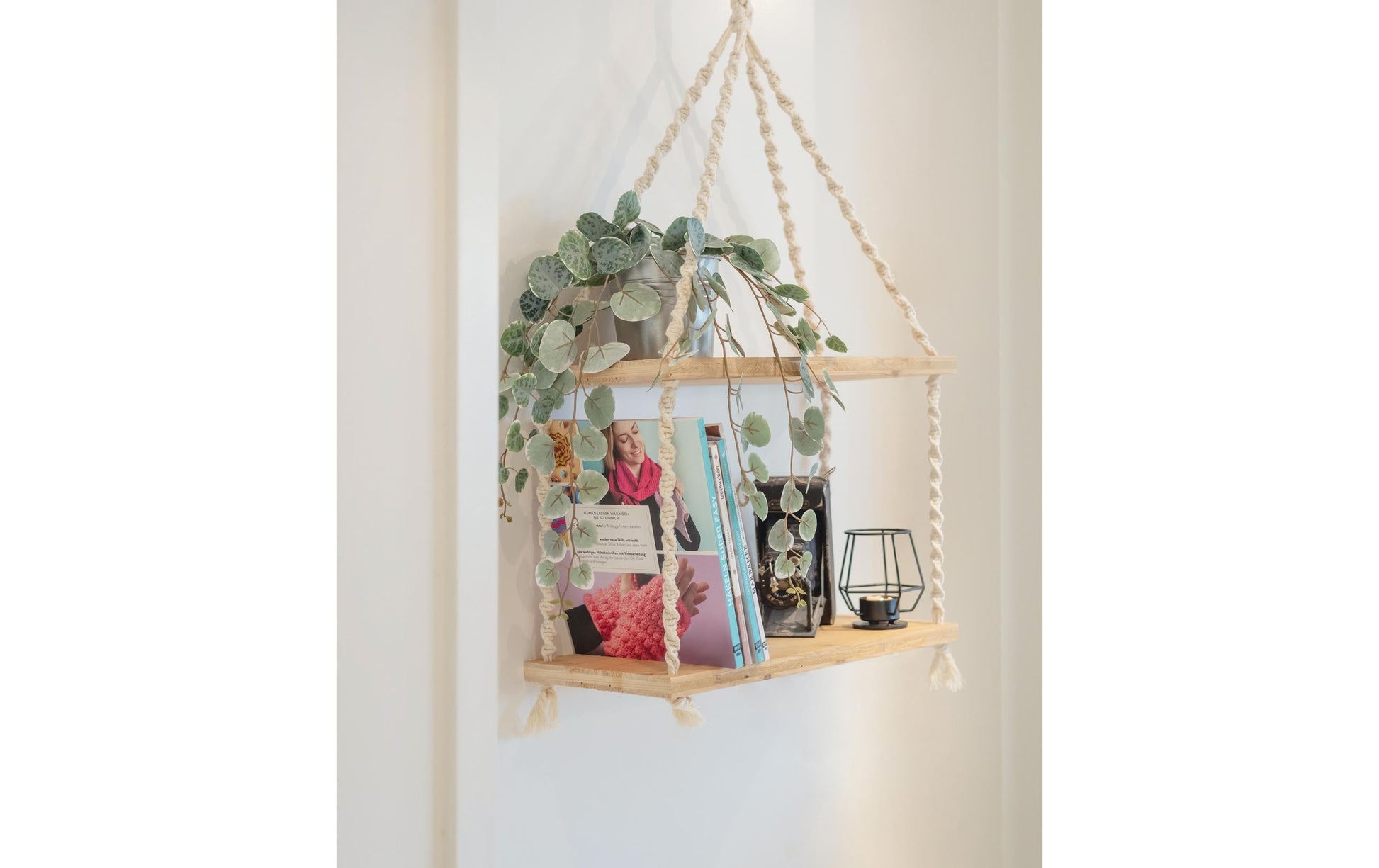 lalana Makramee-Kordel Dunkelbraun – Ø 3 mm, 330 g, 90 m, 80% Baumwolle/20% andere Fasern