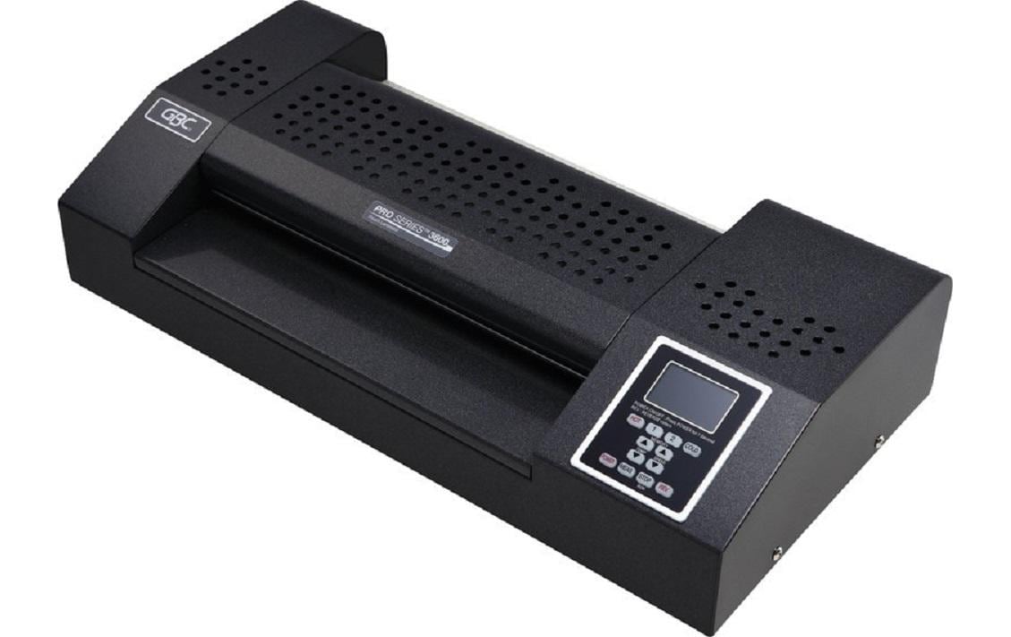 GBC ProSeries 3600 Laminiergerät A3 – 6-Rollen, 38–250 µm, Kaltlamination, Aufheizzeit 2,5–8,5 Min., Schwarz