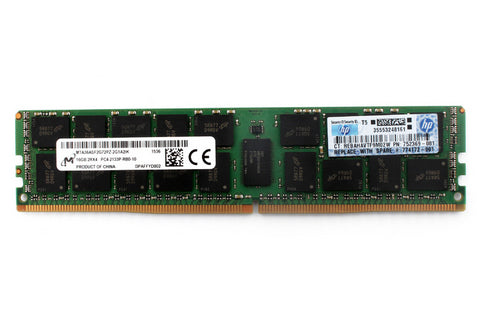 HP Arbeitsspeicher – 16 GB DDR4 2'133 MHz ECC, 288-Pin DIMM, Dual Rank x4