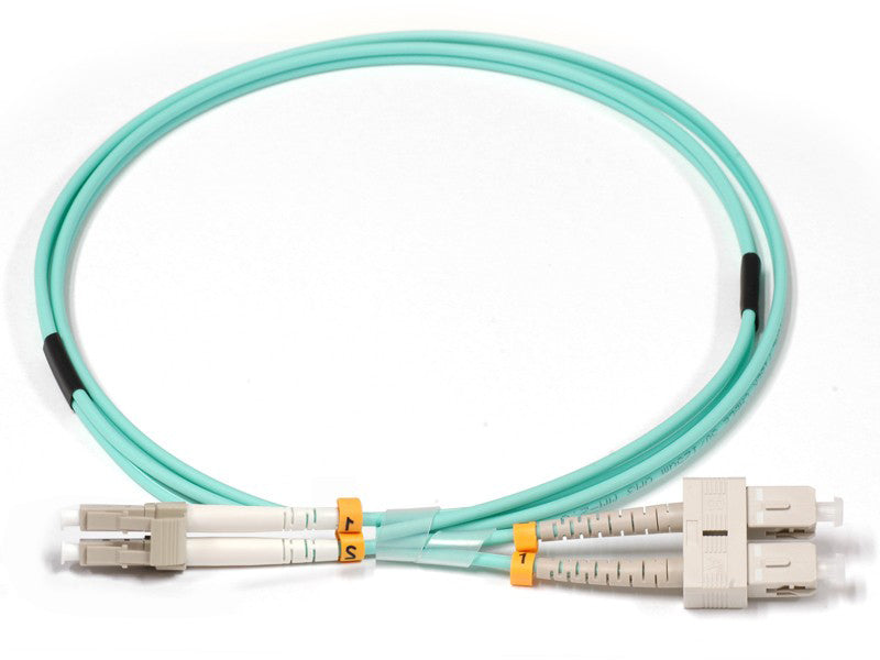 Lenovo 00MN502 LWL-Patchkabel – LC–LC, Multimode (OM3), 1 m, Türkis
