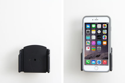 Brodit Auto-Halterung, schwenkbar, neigbar – für iPhone 6 Plus – Schwarz, ABS