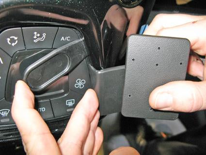 Brodit ProClip Halter – Auto-Halterung – für Toyota AYGO, Citroen C1, Peugeot 108 – Schwarz