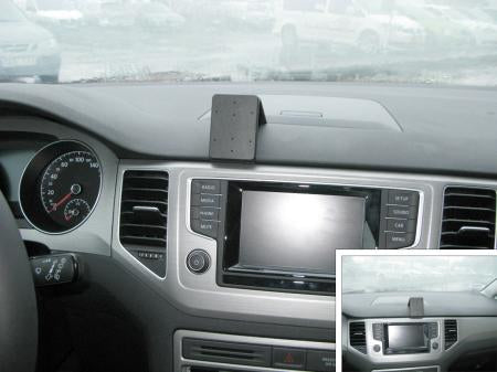 Brodit ProClip Volkswagen Center – Auto-Halterung – für VW Golf Sportsvan (2015–2019) – Schwarz