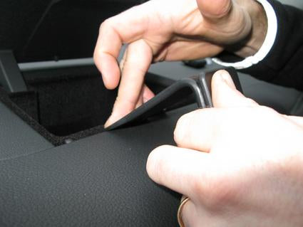 Brodit ProClip Volkswagen Center – Auto-Halterung – für VW Golf Sportsvan (2015–2019) – Schwarz