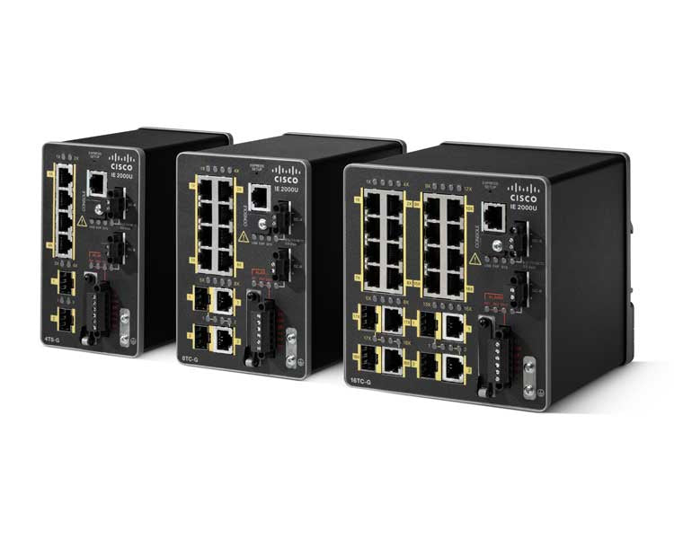 Cisco IE-2000U-16TC-GP – Managed Switch – 16×10/100, PoE