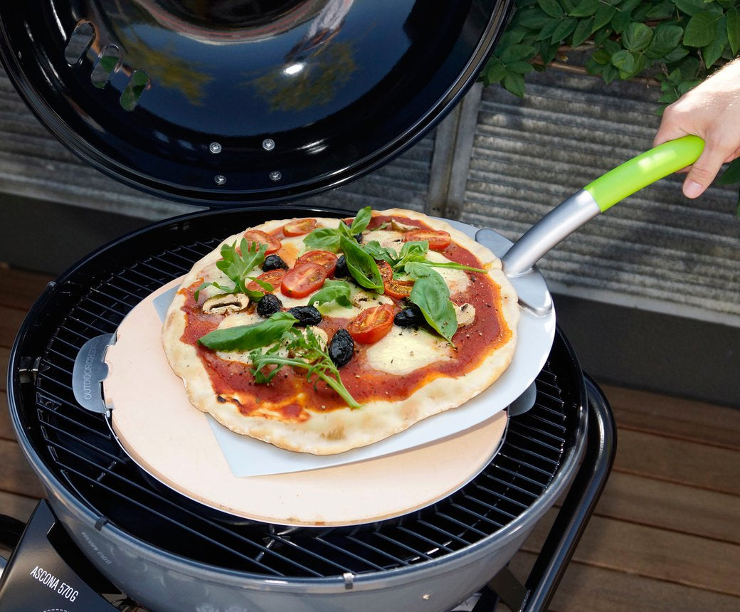 OUTDOORCHEF Pizzaschaufel 69,3 × 35 × 10,5 cm, Kunststoff/Aluminium, Silber