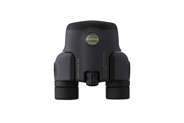 Pentax Papilio II 6,5×21 – BaK-4 Porro, Sichtfeld 131 m, Schwarz