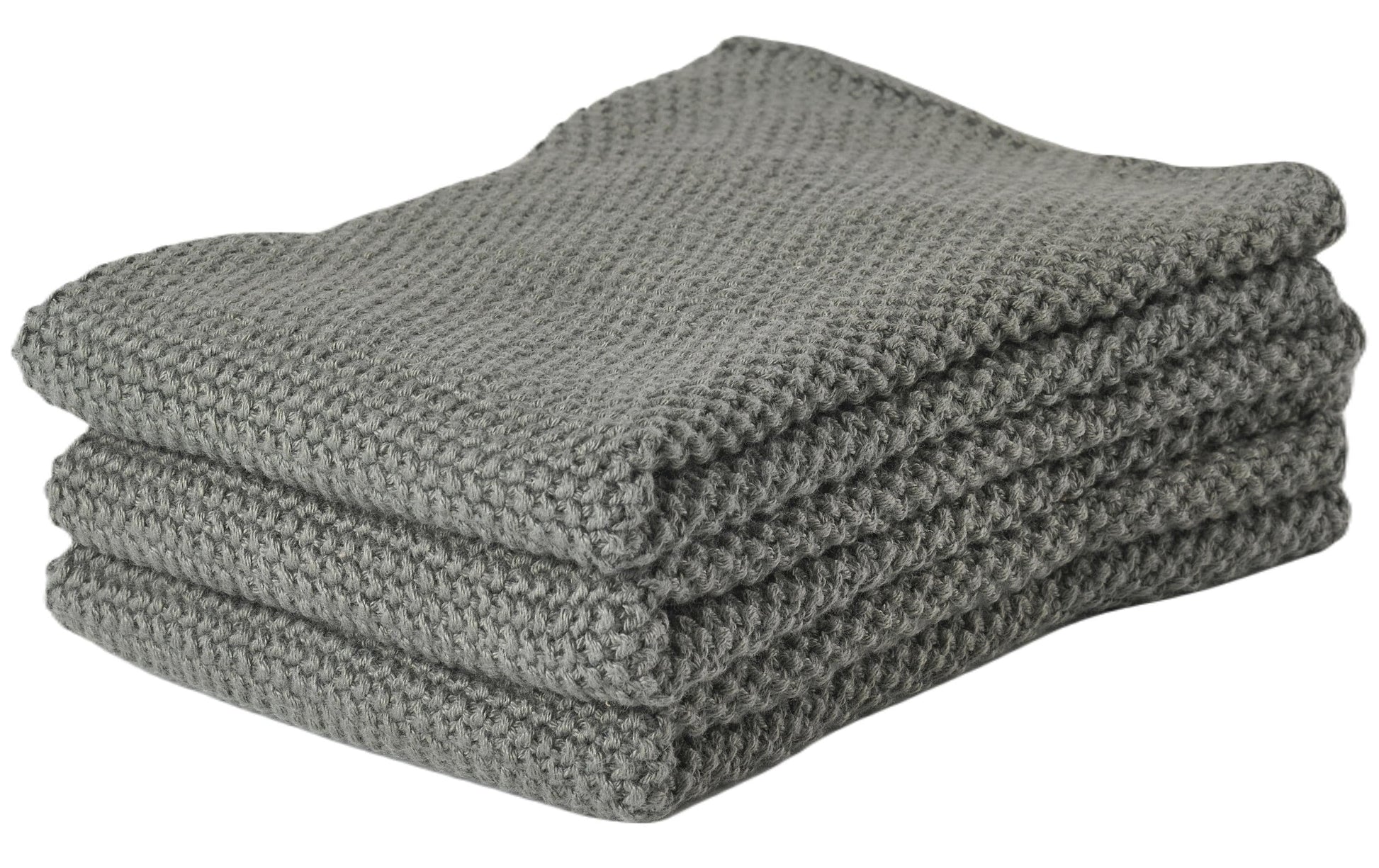Zone Denmark Abwaschlappen – olivgrün – 27 × 27 cm – Baumwolle – 3er-Set
