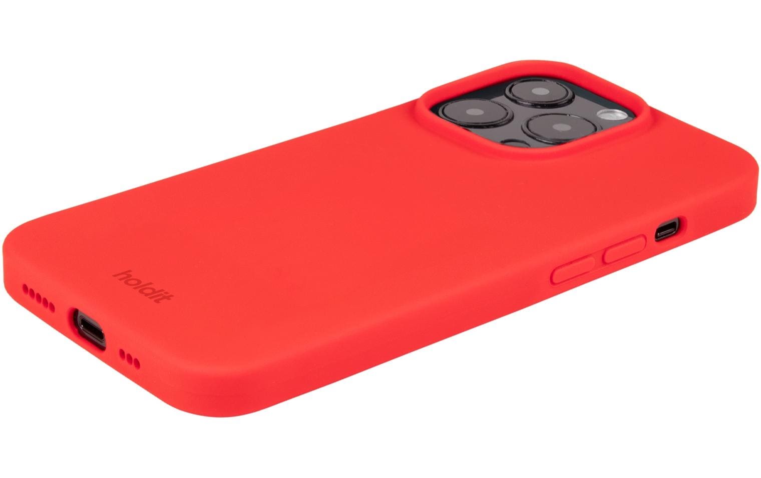 Holdit – Backcover – für Apple iPhone 14 Pro – rot – Silikon