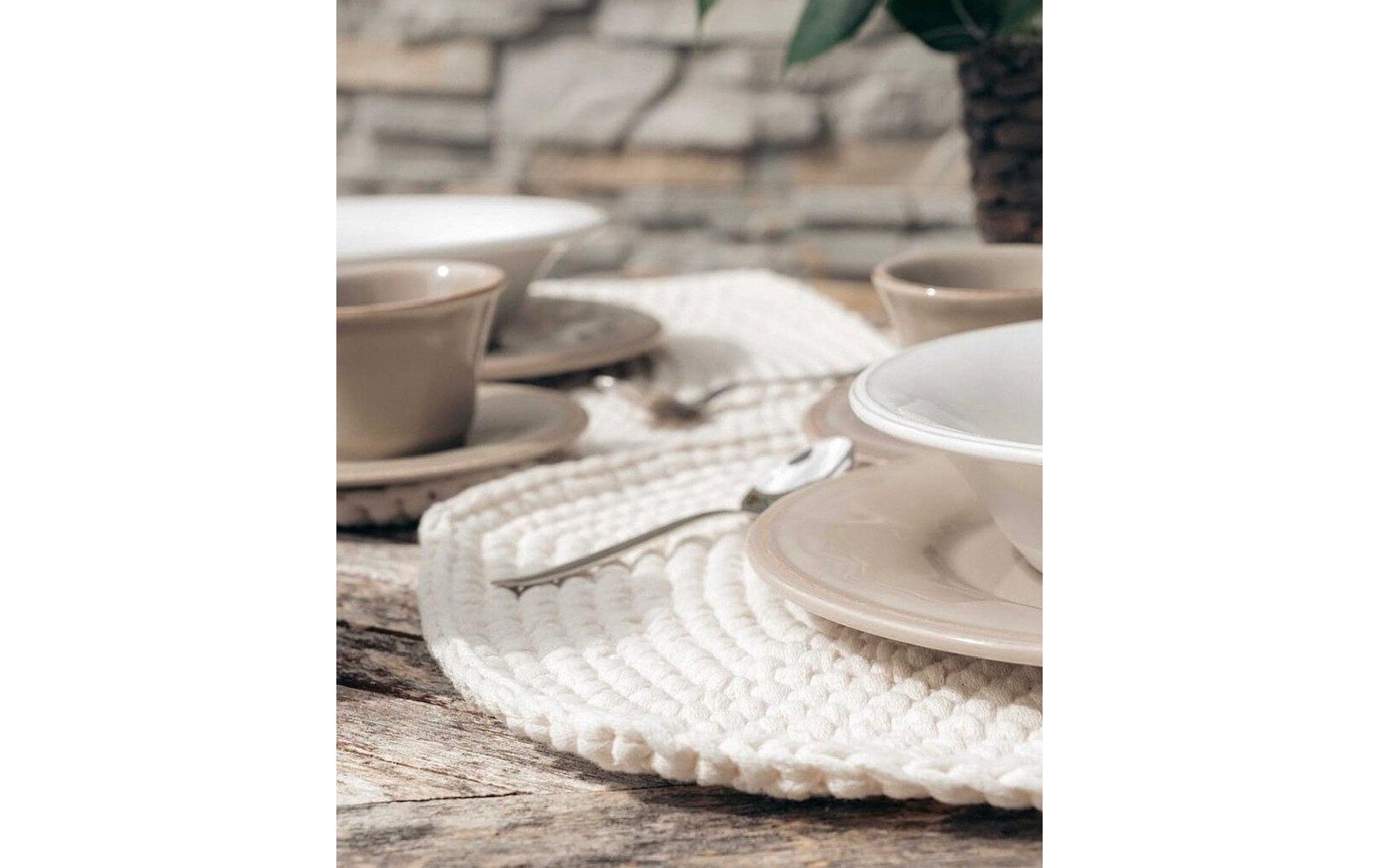 lalana Ribbon Pura Textilgarn Beige – 200 g, 95 m, 80% Baumwolle/20% Polyester